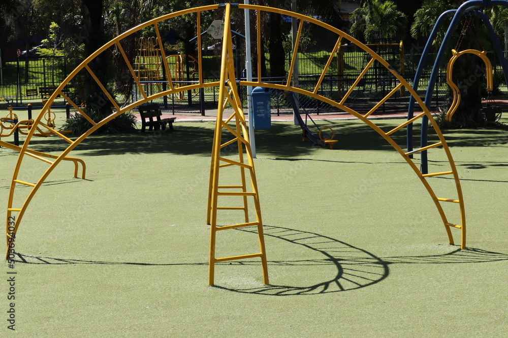 Fototapeta premium playground in the park