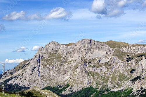 Maglic mountain, the highest peak at Bosnia and Herzegovina's border with Montenegro photo