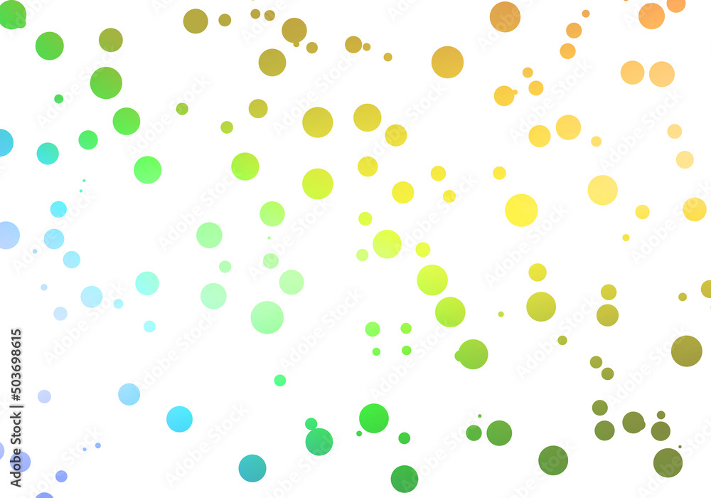 small orb  circle abstract pattern with green and yellow colour