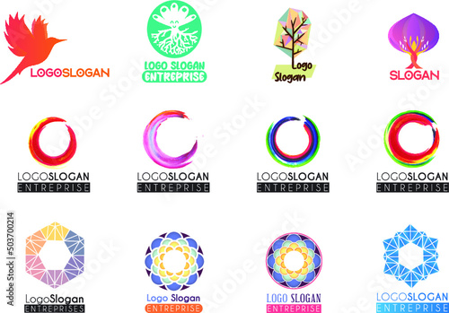 Logo corporate, logo nature, calm logo