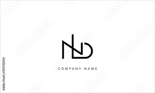 BN, NB, Letters Logo Monogram