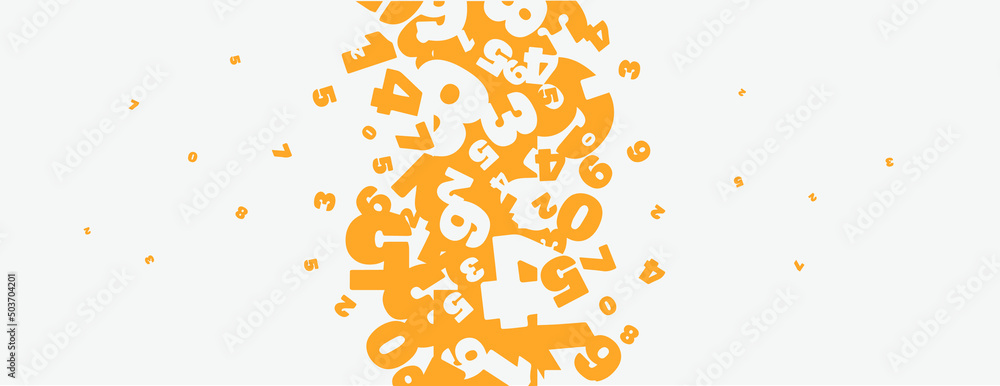 Obraz premium abstract background with numbers 