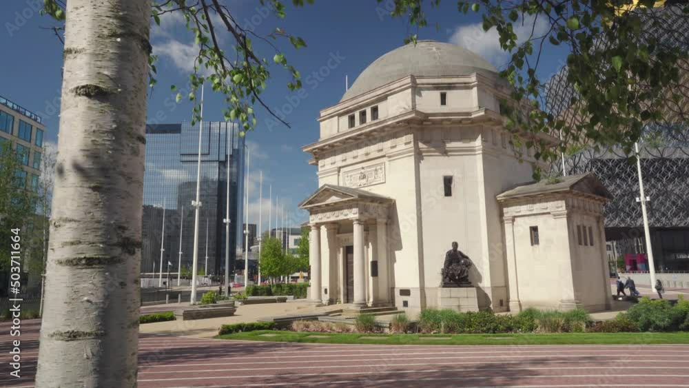 Hall of Memory, Centenary Square, Birmingham, England.
A World War 1 memorial, in Birmingham, England. Hall of Memory, Centenary Square, Birmingham, England.
A World War 1 memorial, in Birmingham, England.