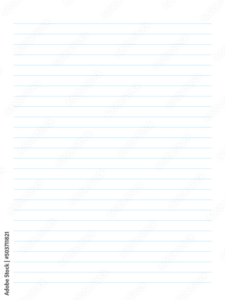 white paper with blue lines, vector illustration white paper with blue lines, vector illustration