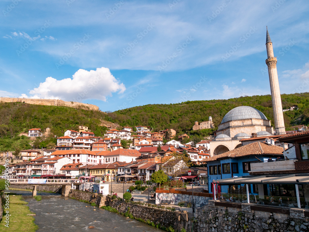 Naklejka premium Prizren, Kosovo's Ottoman architectural Gem