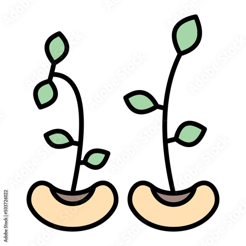 Bean Sprouts Icon