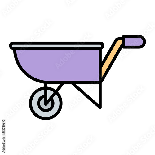 Wheelbarrow Icon