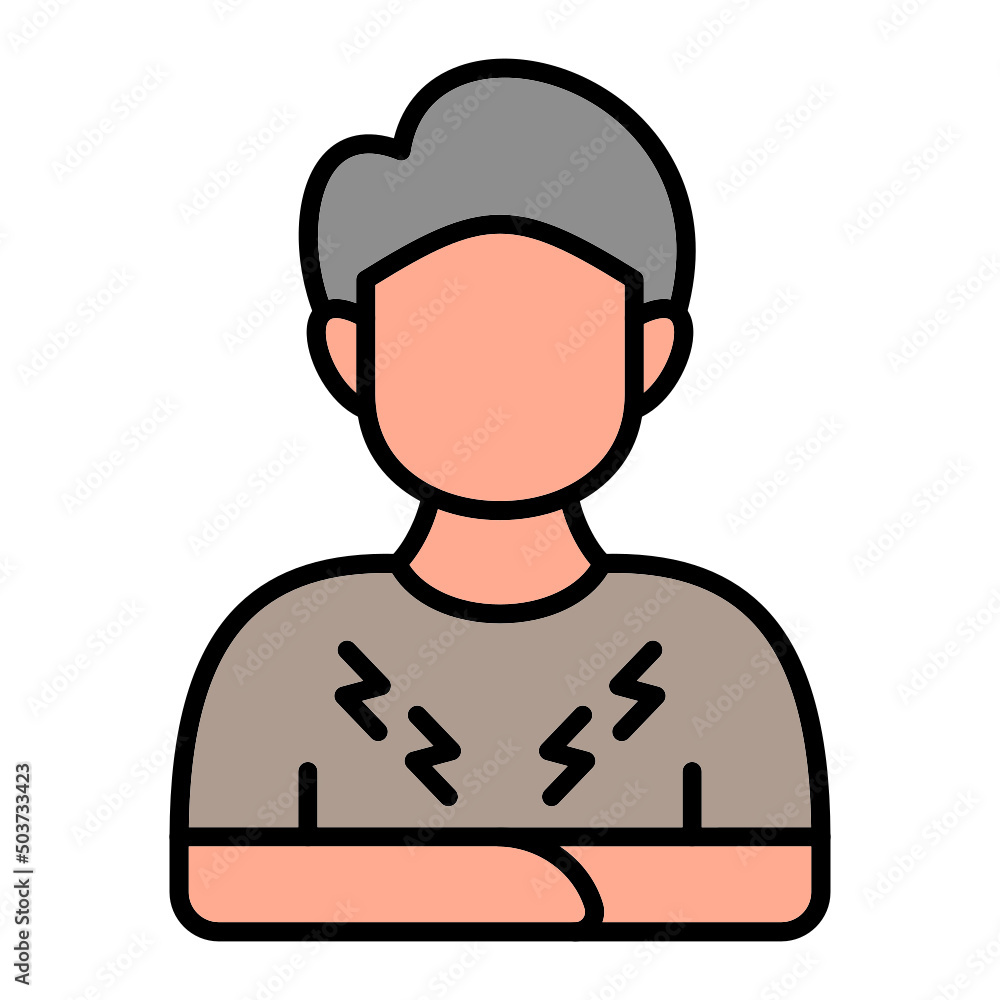 Abdominal Pain Icon Abdominal Pain Icon