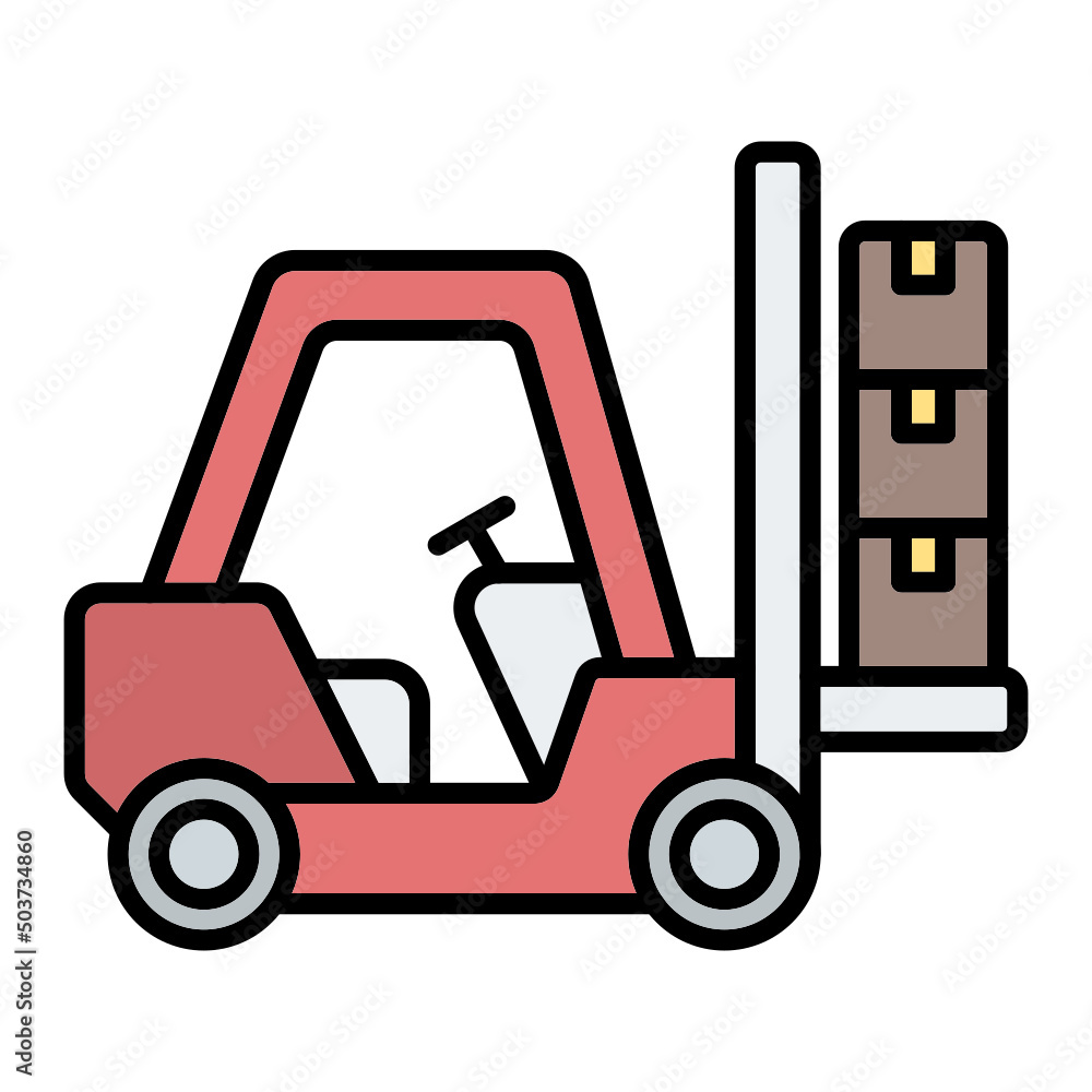 Loader Truck Icon