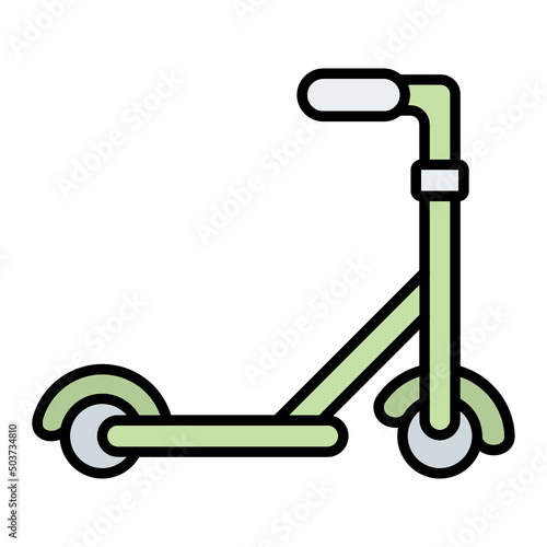 Kick Scooter Icon