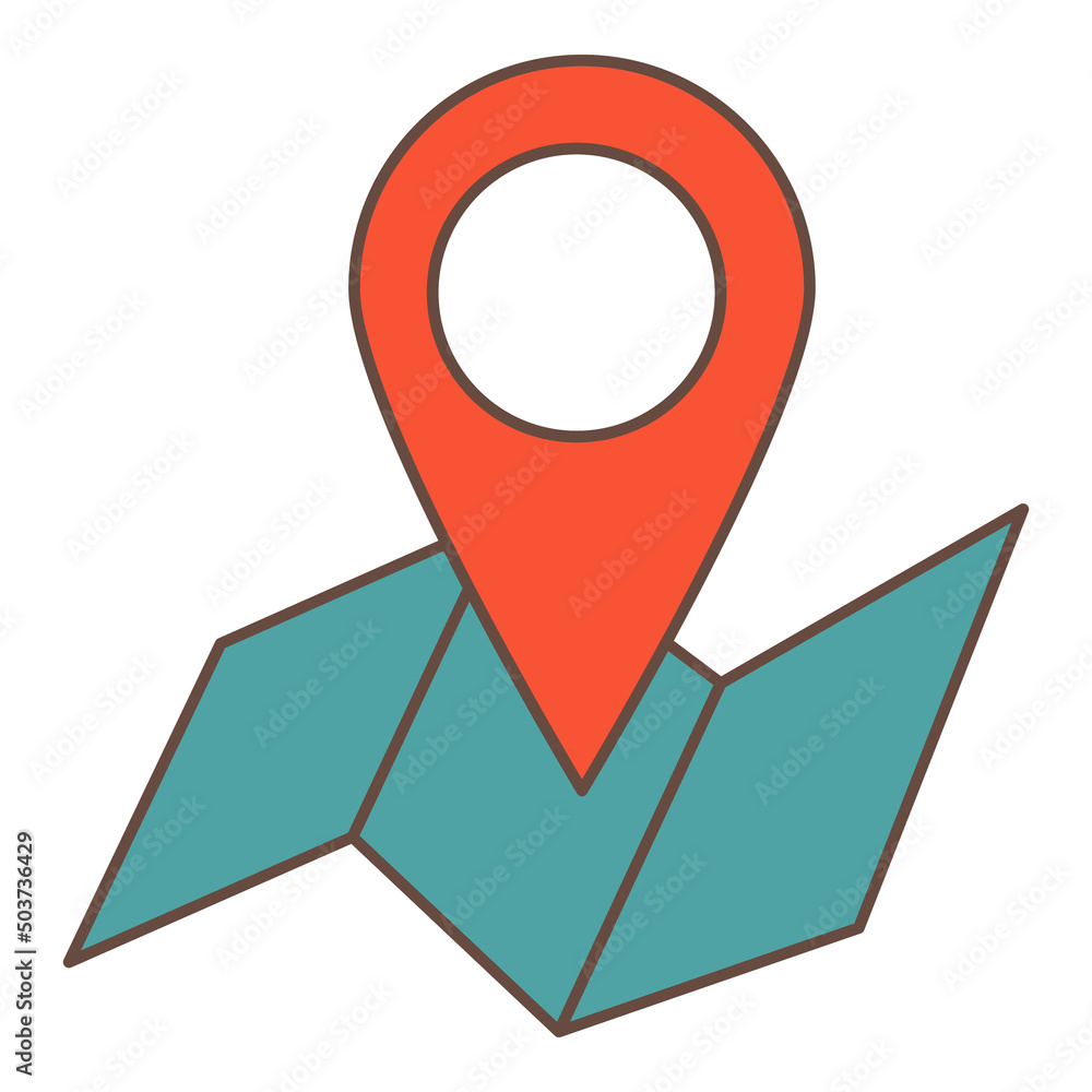 Computer technology location pin map flat vector icons for social media marketing business and technologies Computer technology location pin map flat vector icons for social media marketing business and technologies