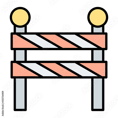 Road Blockade Icon