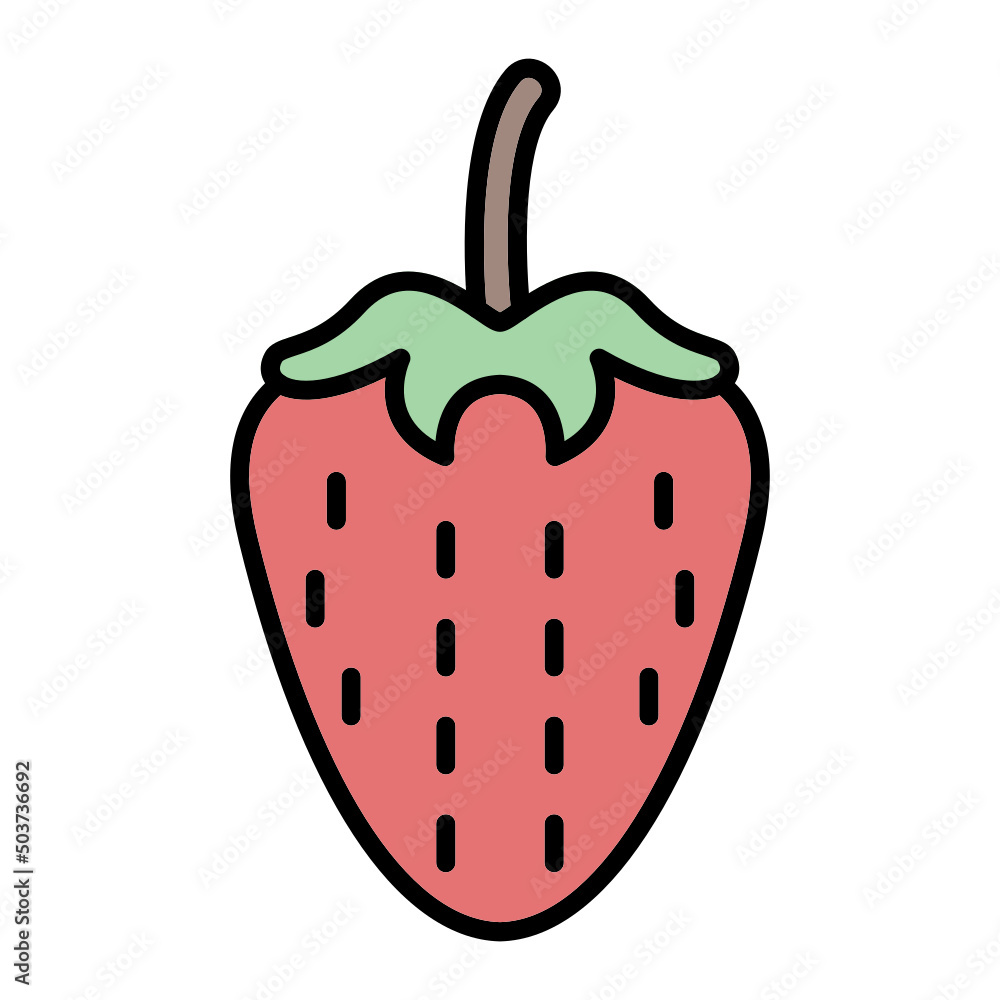 Fototapeta premium Strawberry Icon