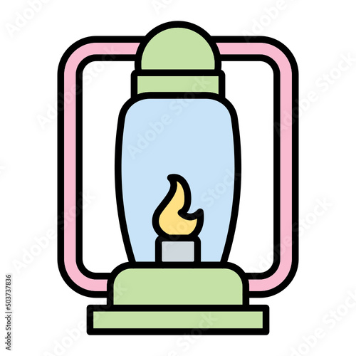 Oil lamp Icon