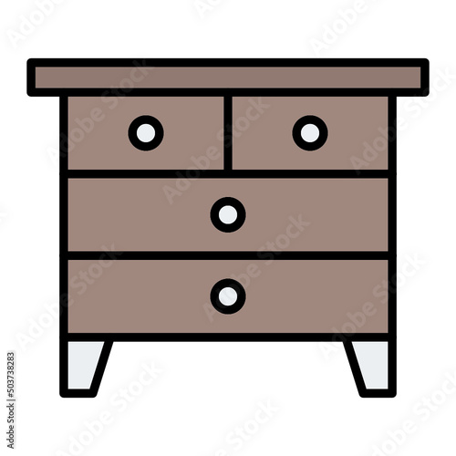Chest of Drawers Icon