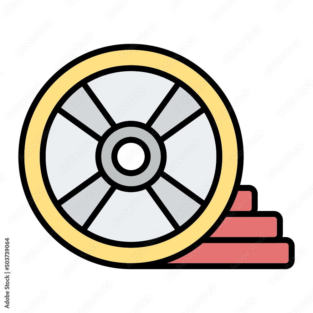 Weight plates Icon Weight plates Icon