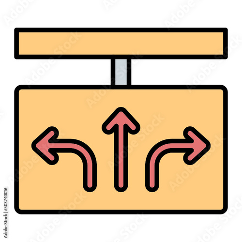Road Sign Icon