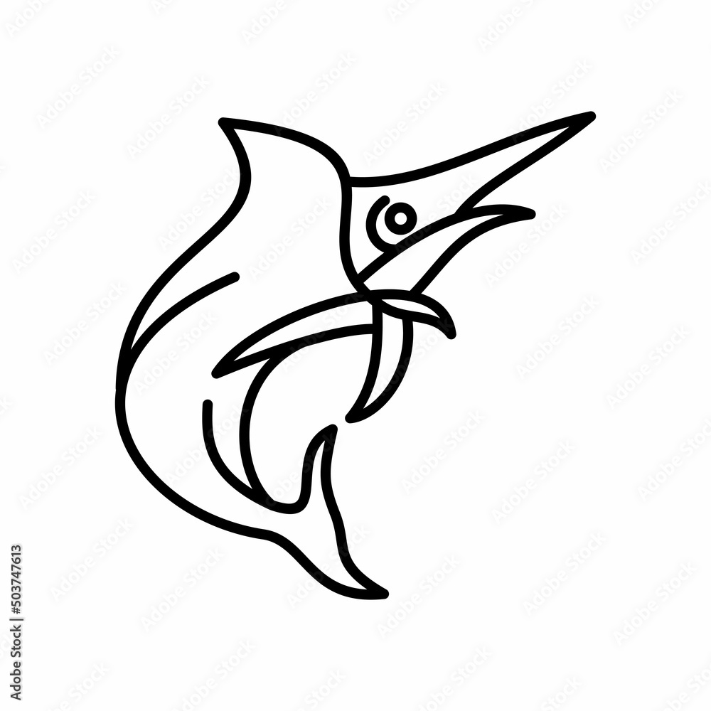 Marlin fish logo design. Awesome marlin fish logo. marlin fish logotype. Marlin fish logo design. Awesome marlin fish logo. marlin fish logotype.