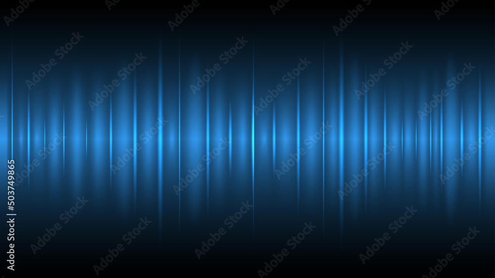 Sound effect background . Blue sound track image Sound effect background . Blue sound track image