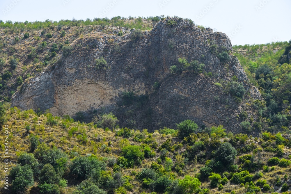 Fototapeta premium cliff in the mountains