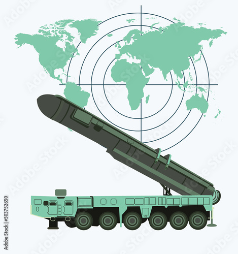 ballistic missile Topol-M and rockets