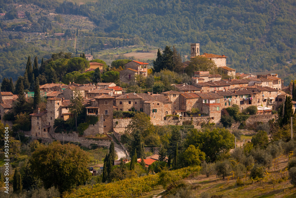 Castello,Verrazzano,Chianti, Toscana, Italia Castello,Verrazzano,Chianti, Toscana, Italia