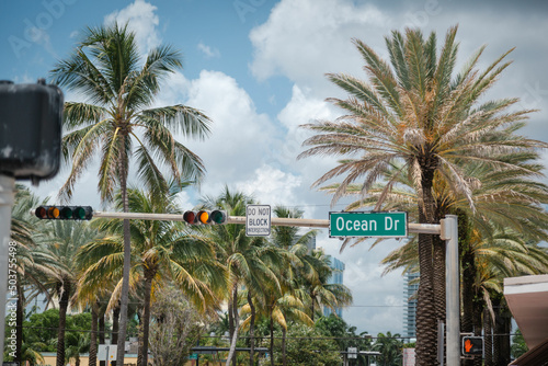 Ocean Drive, Miami, FL © Edward