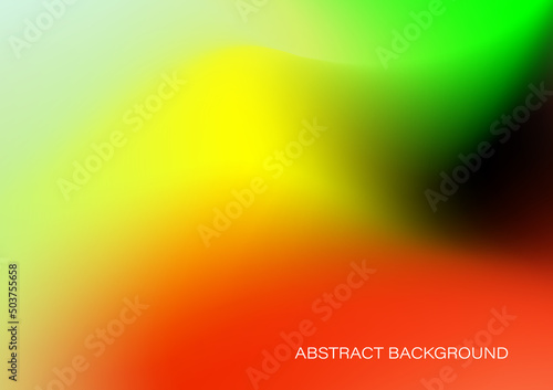 Colorful gradient blur abstract background vector Fototapet