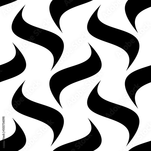 Brush stroke seamless pattern. 