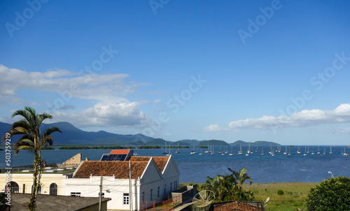 Antonina historical city in Parana state, south of Brazil photo