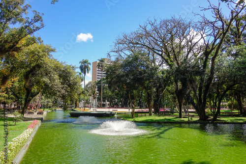 Passeio Publico city park in Curitiba, Parana, Brazil