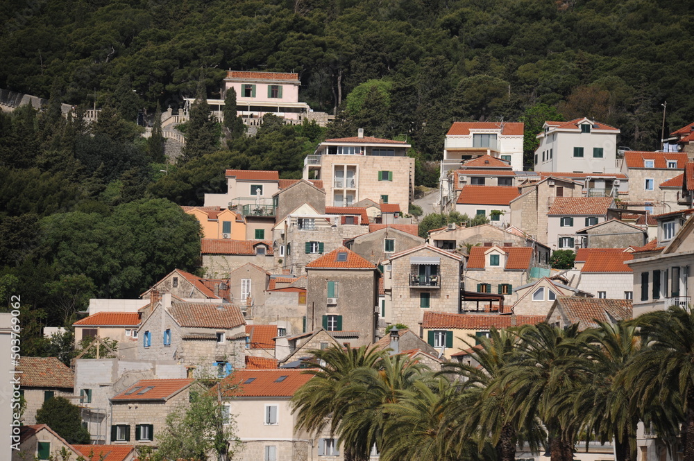 Fototapeta premium Croatia, Dalmatia, Split, heritage city, 
