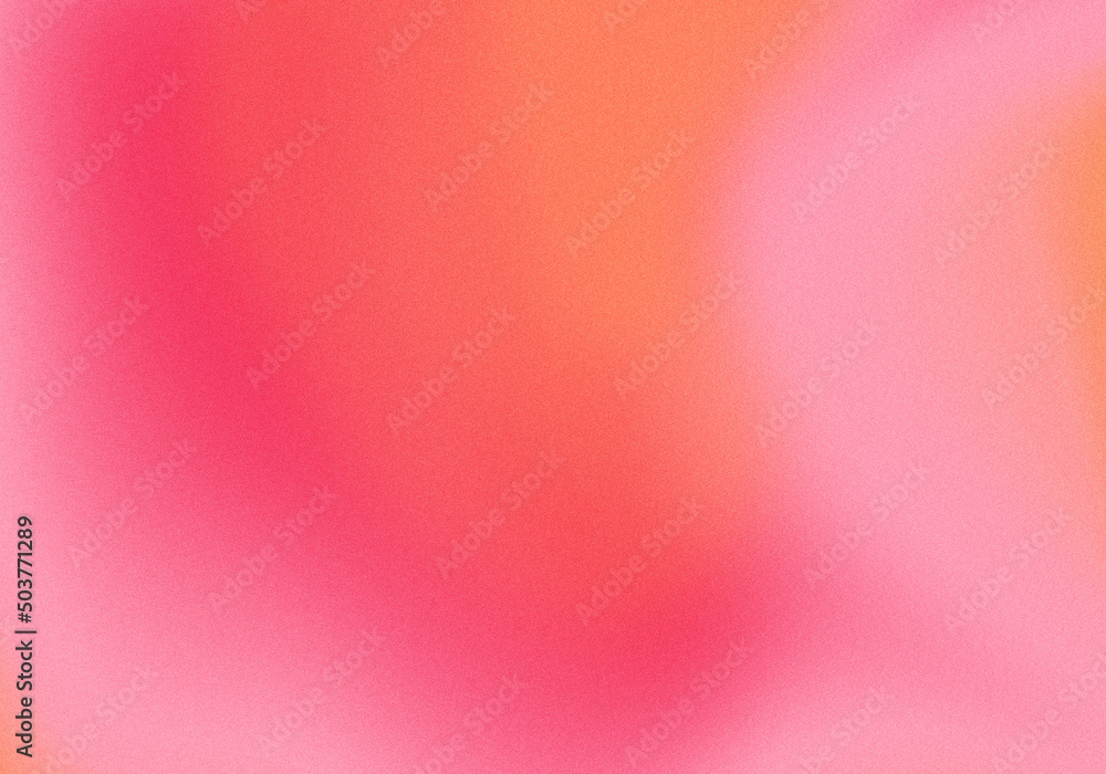 Blurred gradient background with grain texture. Pink and orange colors. Blurred gradient background with grain texture. Pink and orange colors.