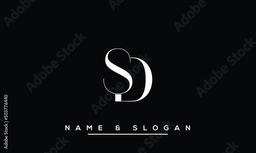 Fényképezés DS,  SD,  D,  S   Abstract  Letters  Logo  Monogram