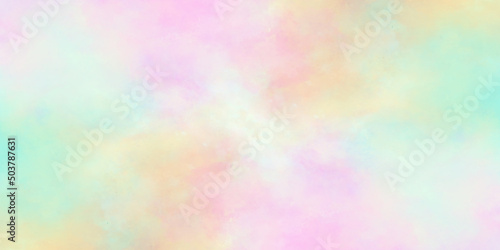 Abstract colorful watercolor background with various color and space for text, Beautiful stylist colorful background texture, Colorful multicolor background for decoration and graphics design.