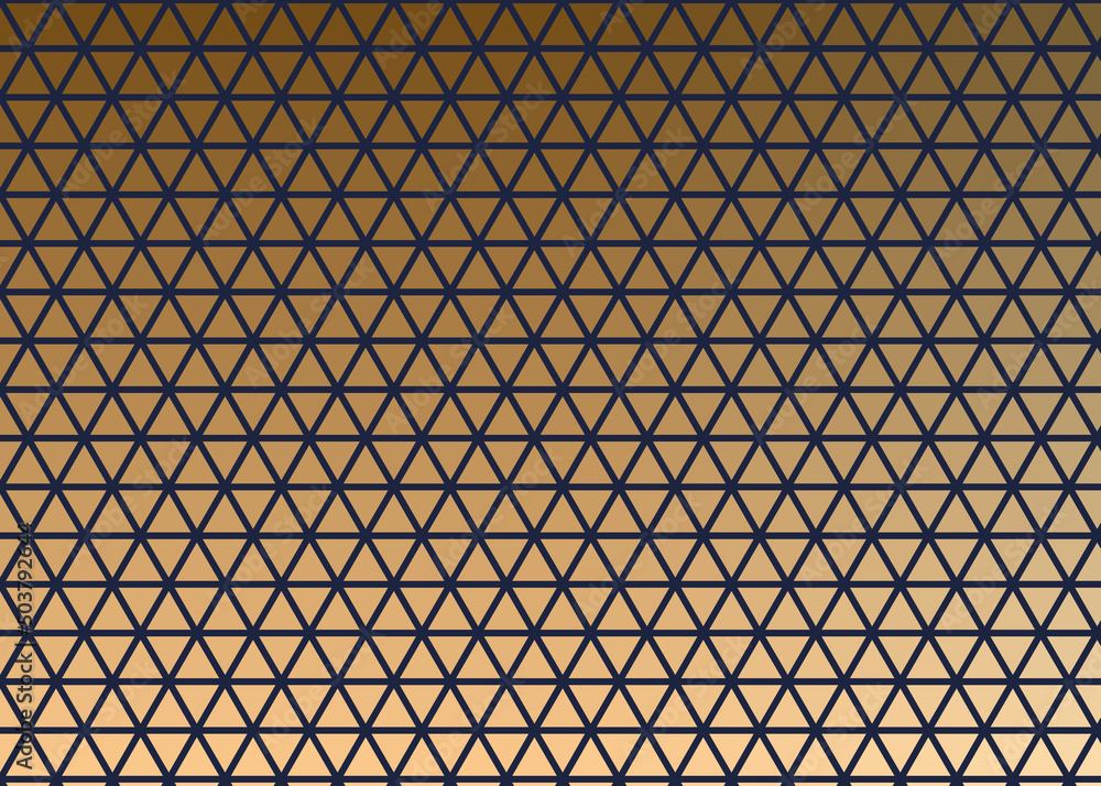 Fototapeta premium Abstract color Low-Polygones Generative Art background illustration