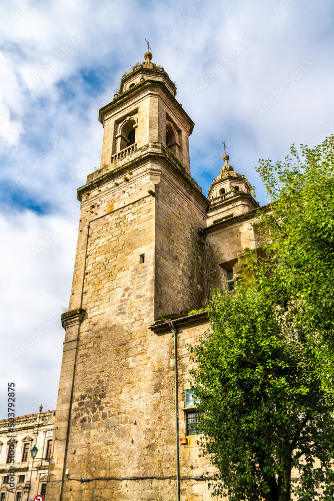 Church and convent of San Francisco in Santiago de Compostela - Galicia, Spain