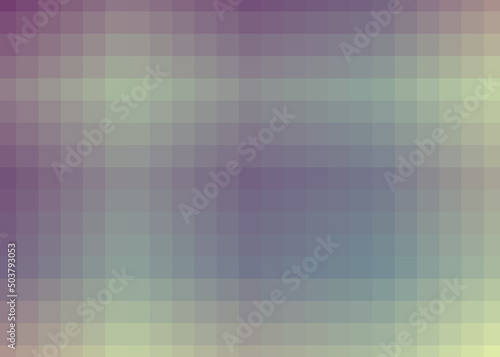 Abstract color Low-Polygones Generative Art background illustration