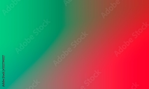 red and green background with soft gradient color transition