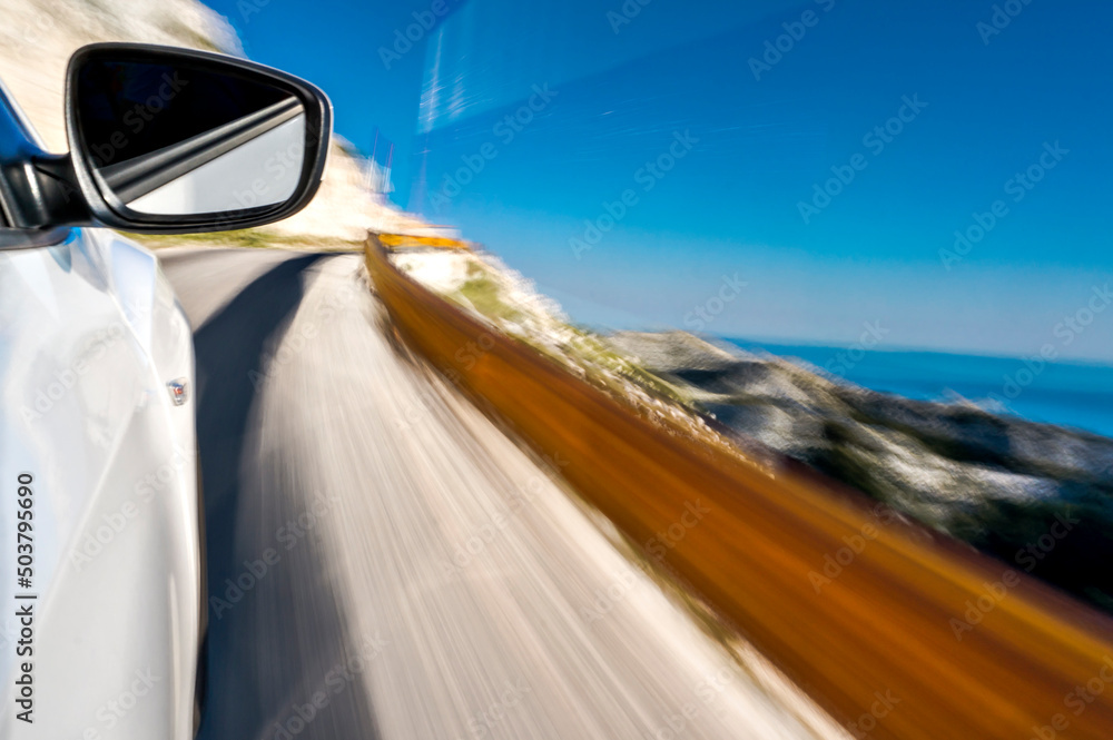 Obraz premium Driving car