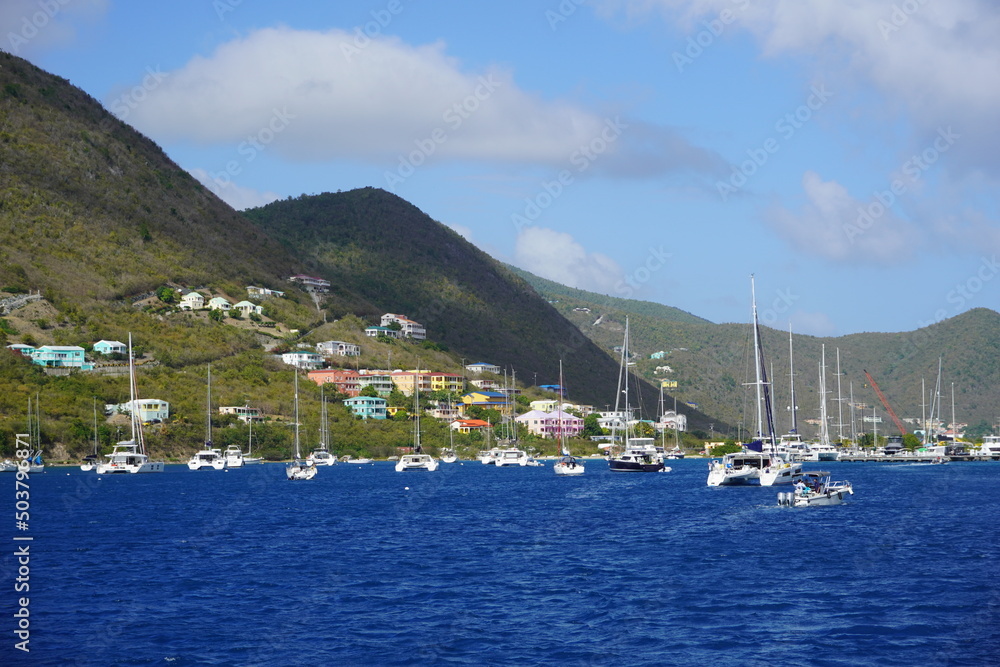 Soper's Hole at the West End of Tortola British Virgin Islands
