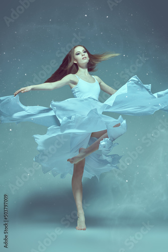 beautiful tender ballerina