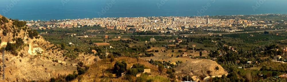 Foto panoramica città di Avola