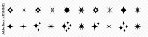 Wallpaper Mural Star icon collection
