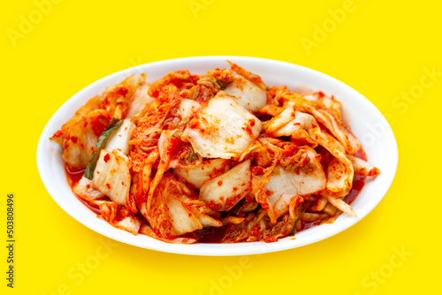 Kimchi, Korean dish of spicy fermented vegetables