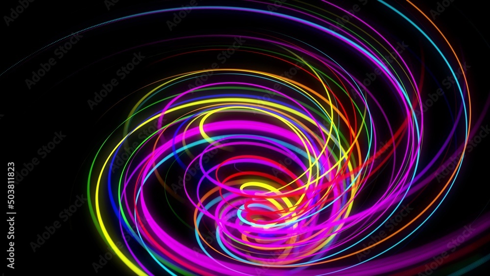 3d rendering stylish creative abstract background. colored lines swirling in spiral. Motion design bg of particles shaping lines, helix and abstract structures. 3d render 3d rendering stylish creative abstract background. colored lines swirling in spiral. Motion design bg of particles shaping lines, helix and abstract structures. 3d render
