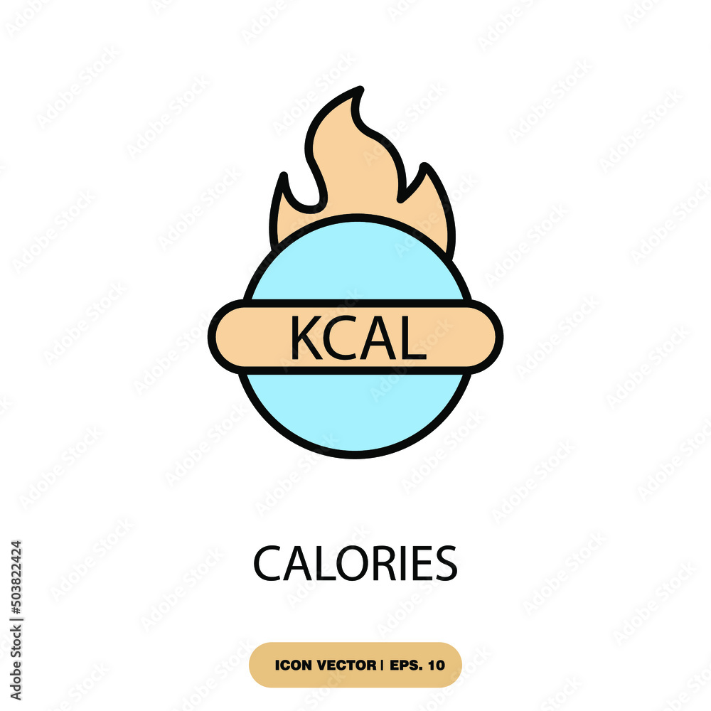 calories icons symbol vector elements for infographic web calories icons symbol vector elements for infographic web