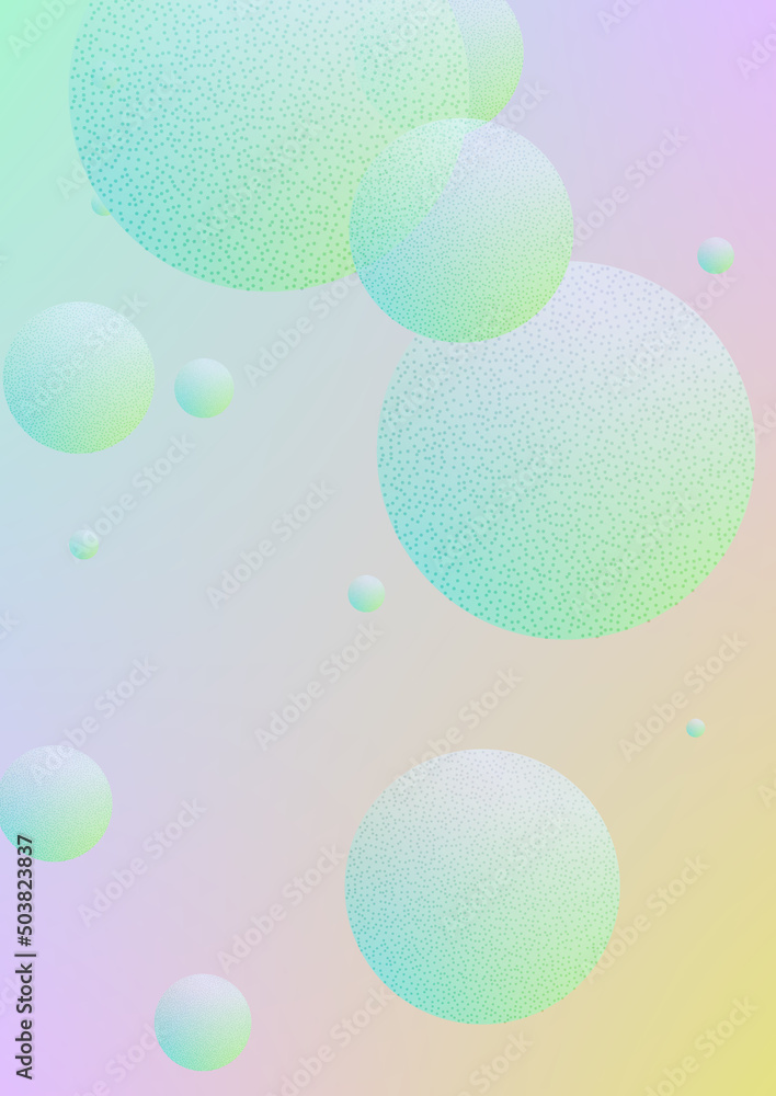 Holographic fluid with radial circles Holographic fluid with radial circles