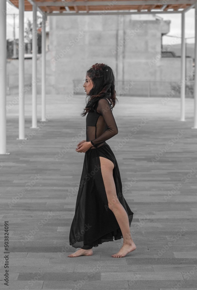 Obraz premium woman in a dress