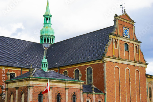 Canvas Print Beautiful Church of Holmen in Copenhagen, Denmark